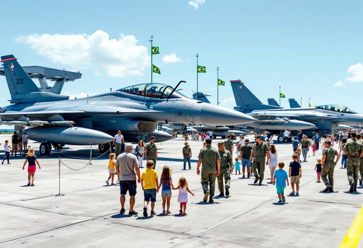 Imagem de capa: Portões Abertos FAB na Base Aérea de Brasília 2026: como foi e quando é a próxima edição