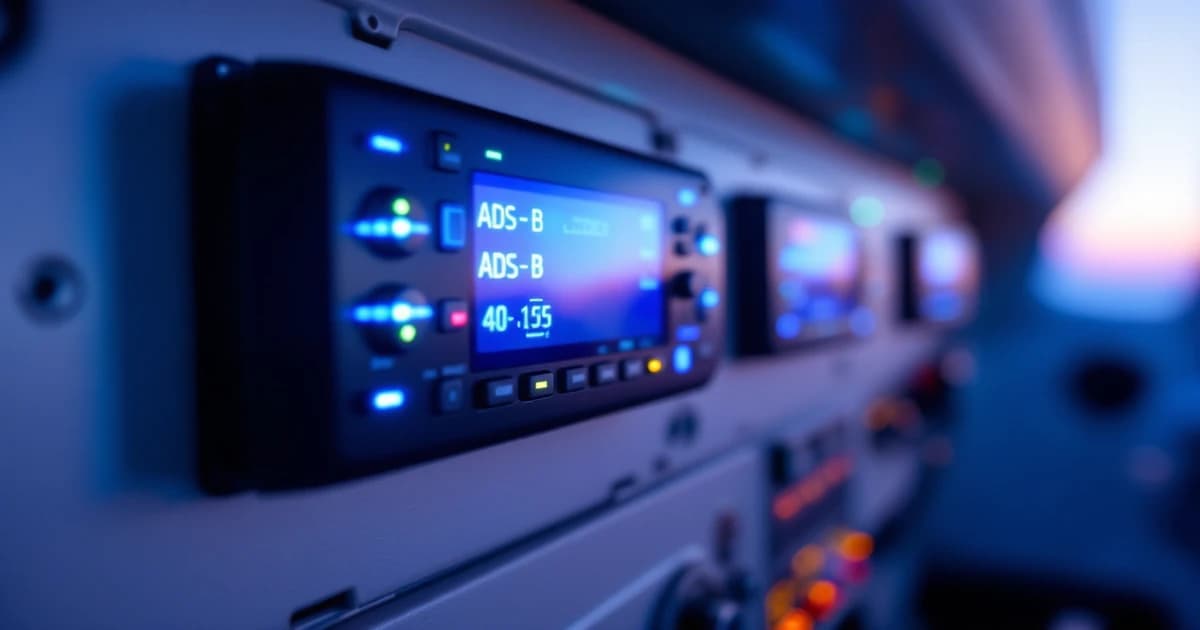 Imagem de capa: ADS-B Obrigatório no Brasil: Novo Prazo 2030