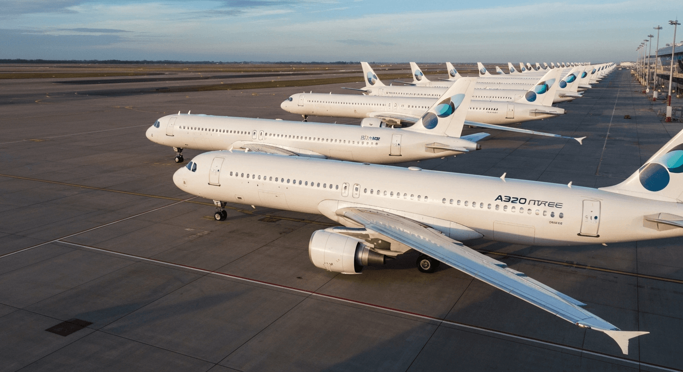 Imagem de capa: 100 Airbus A320neo de Uma Vez: O Que o Maior Pedido de 2026 Revela