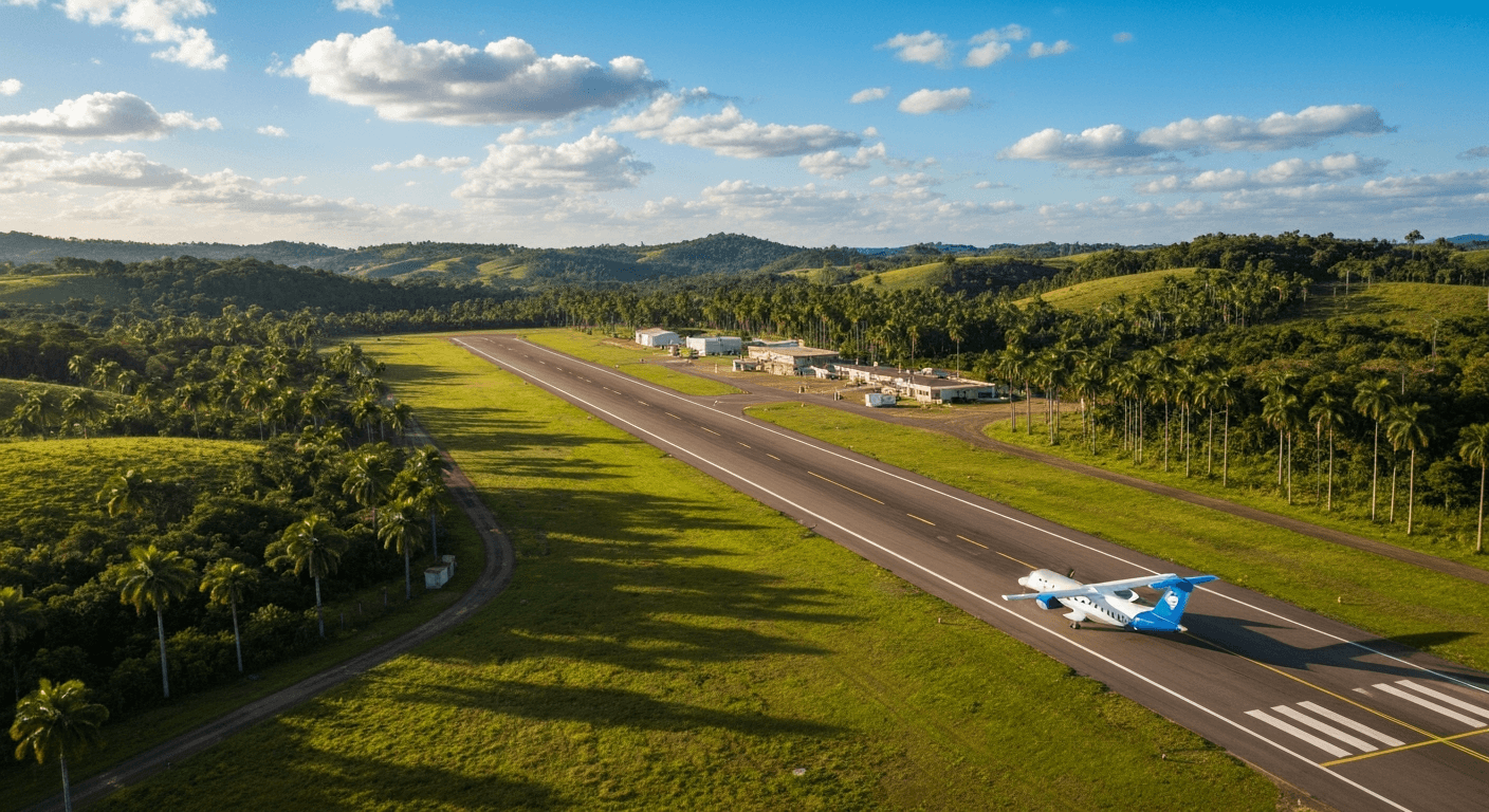 Imagem de capa: Só 163 Aeroportos com Voos no Brasil — O Plano Para Mudar Isso