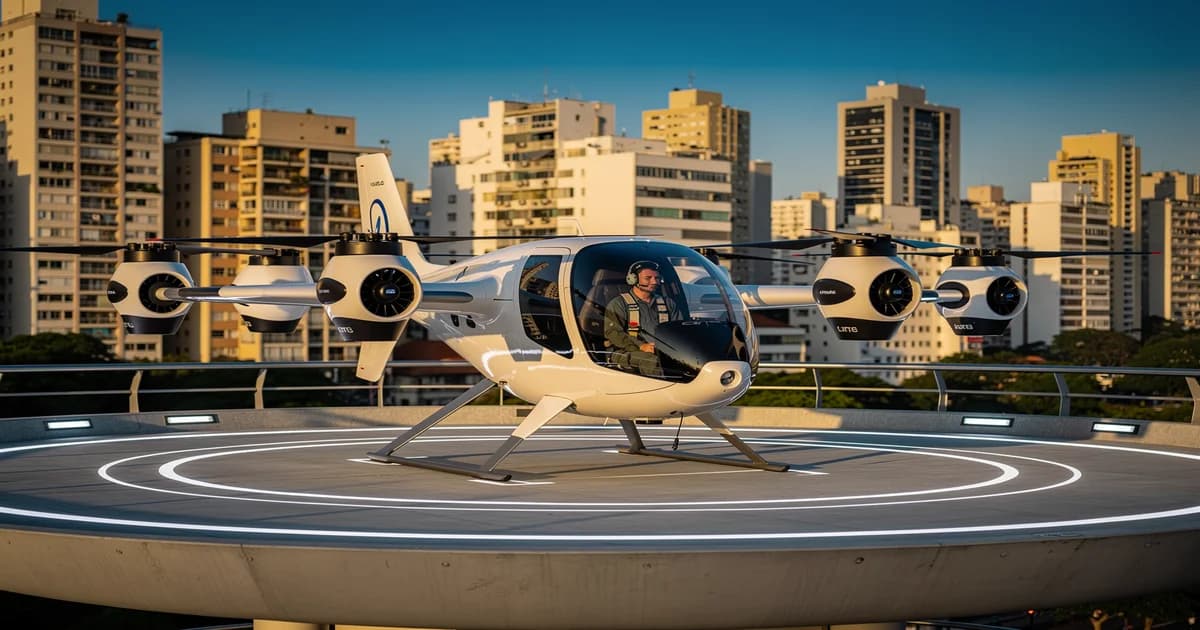 Imagem de capa: ANAC Propõe Licença de Piloto para eVTOL no Brasil