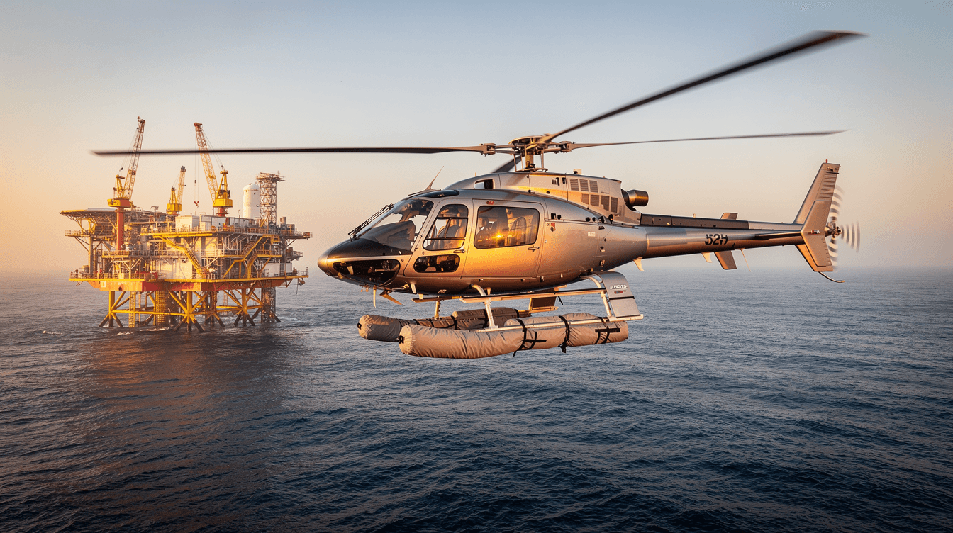 Imagem de capa: H125/AS350: Falha LACU Ameaça Flotação de Emergência
