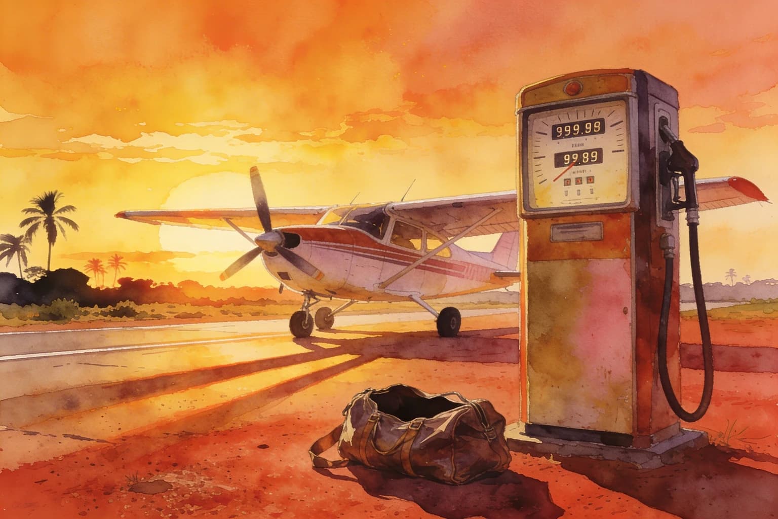 Imagem de capa: AVGAS Disparou: Guia de Sobrevivência do Piloto Dono de Aeronave