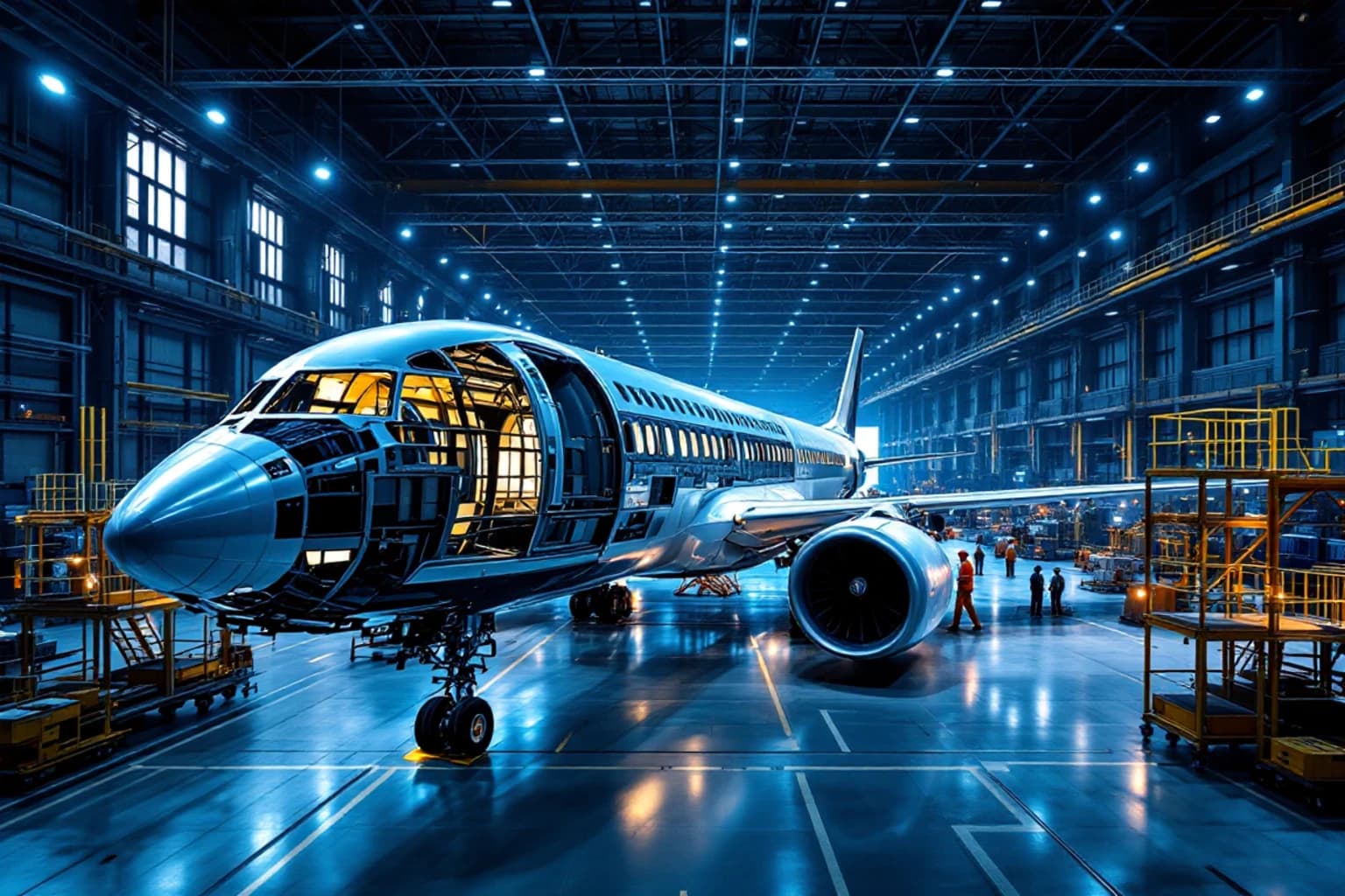Imagem de capa: Boeing Abre Linha de 737 MAX em Everett pela Primeira Vez