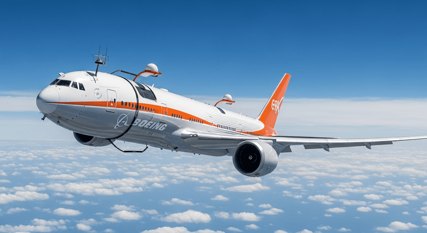 Imagem de capa: Boeing 777-9: 7 Anos de Atraso e Sem Certificação. O Que Falta?