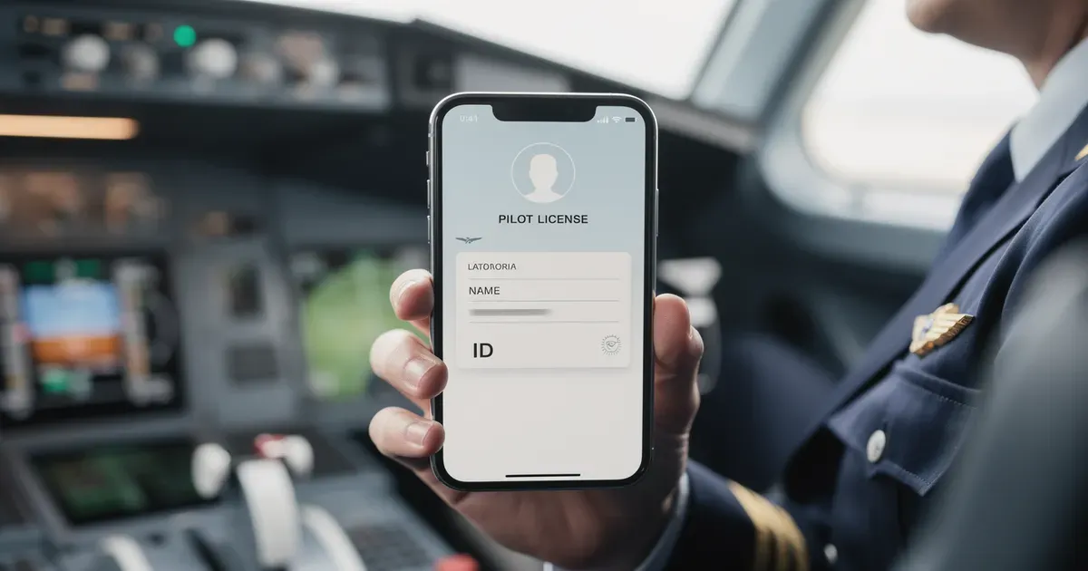 Imagem de capa: Brevê Digital: EUA Aprovam Certificado no Celular