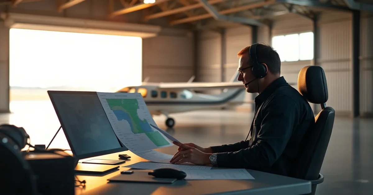 Imagem de capa: Como Fazer um Briefing Pré-Voo Completo em 5 Passos