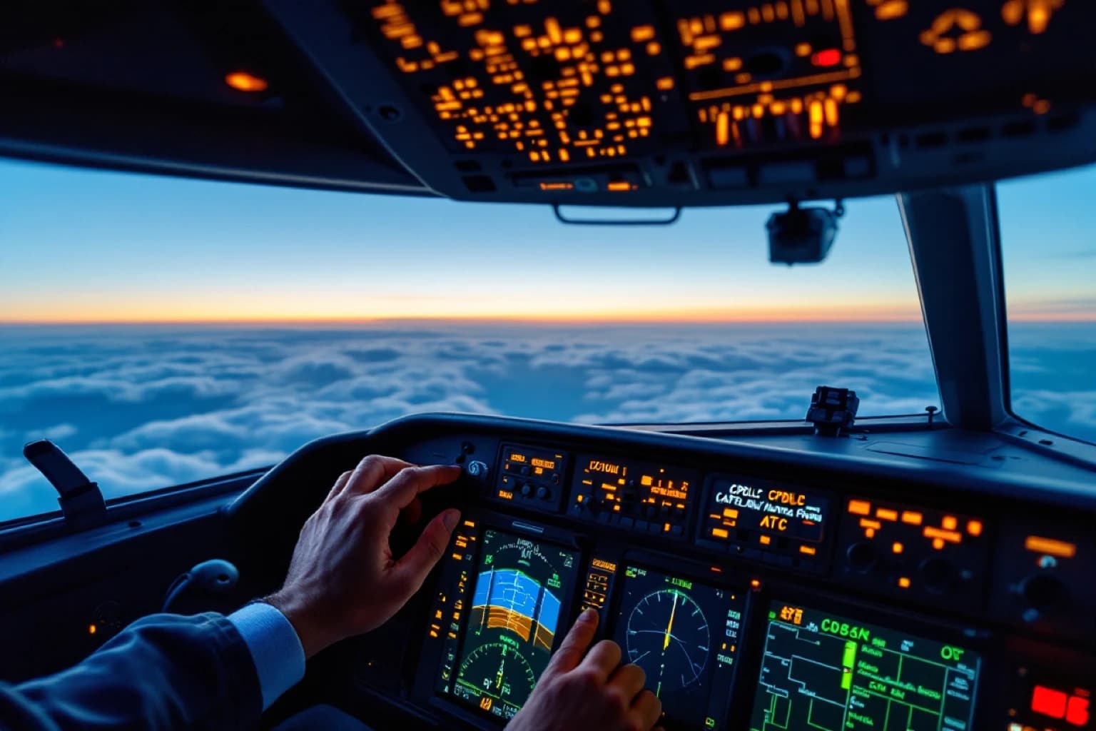 Imagem de capa: CPDLC Continental: Brasil Completa Cobertura Total — O Que Todo Piloto Precisa Saber