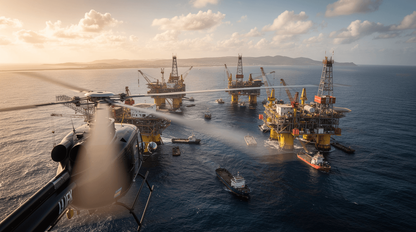 Imagem de capa: DECEA Cria Corredores Flexíveis em Macaé Offshore