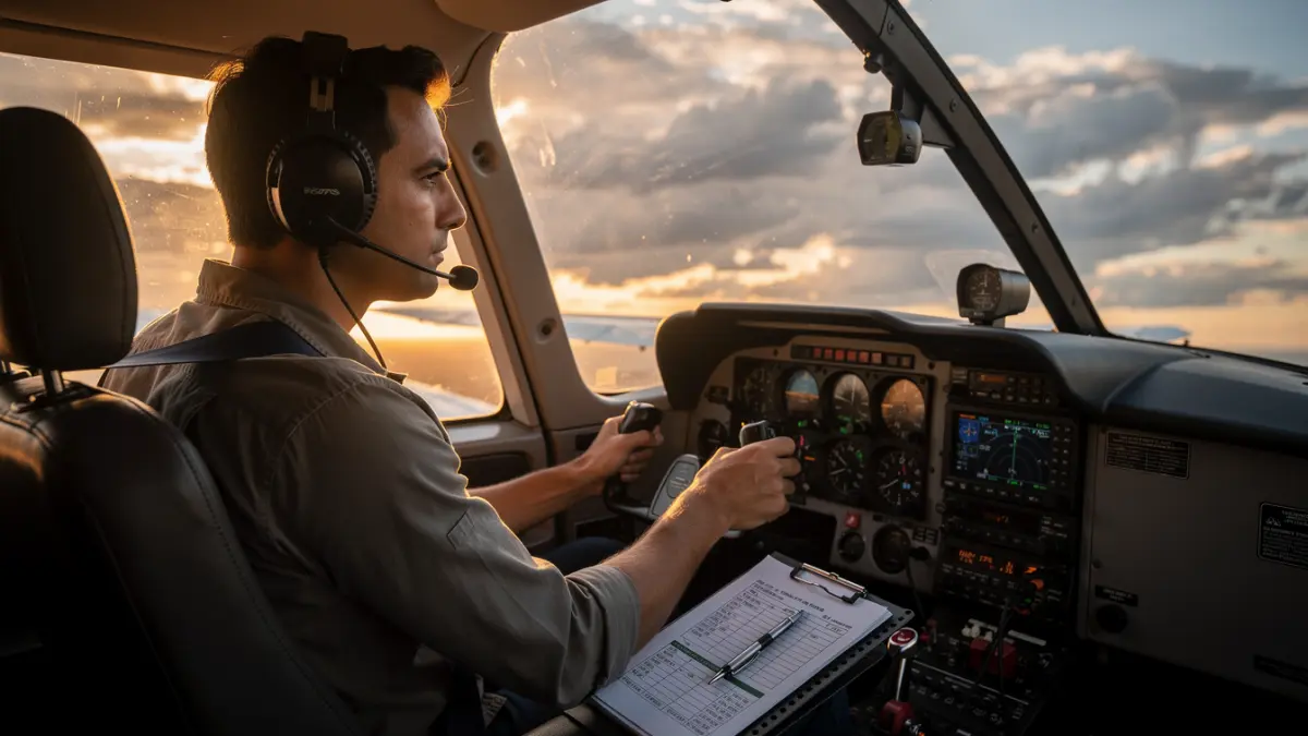 Imagem de capa: Decisão GO/NO-GO: Checklist do Piloto