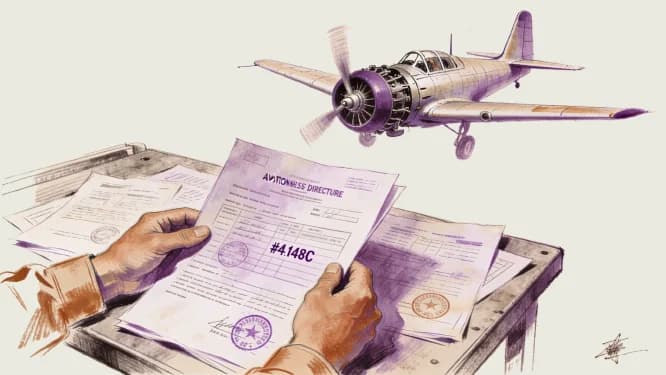 Imagem de capa: Diretivas de Aeronavegabilidade: O Que São, Por Que Importam e Como Consultar