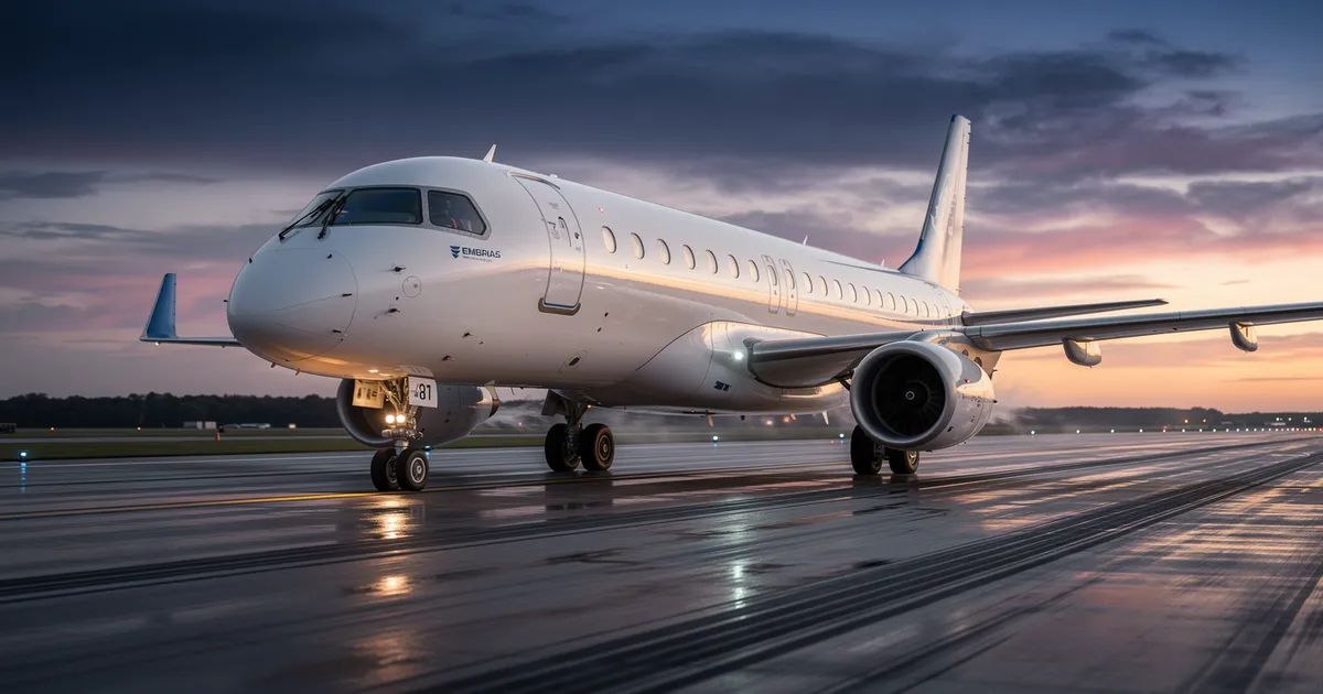 Imagem de capa: Erro no CAFM do E-Jet E2: FAA Exige Atualização