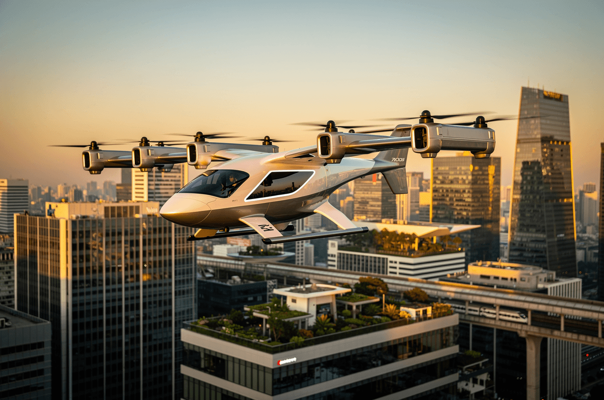 Imagem de capa: eVTOL: Estratégia dos EUA para Mobilidade Aérea 2025