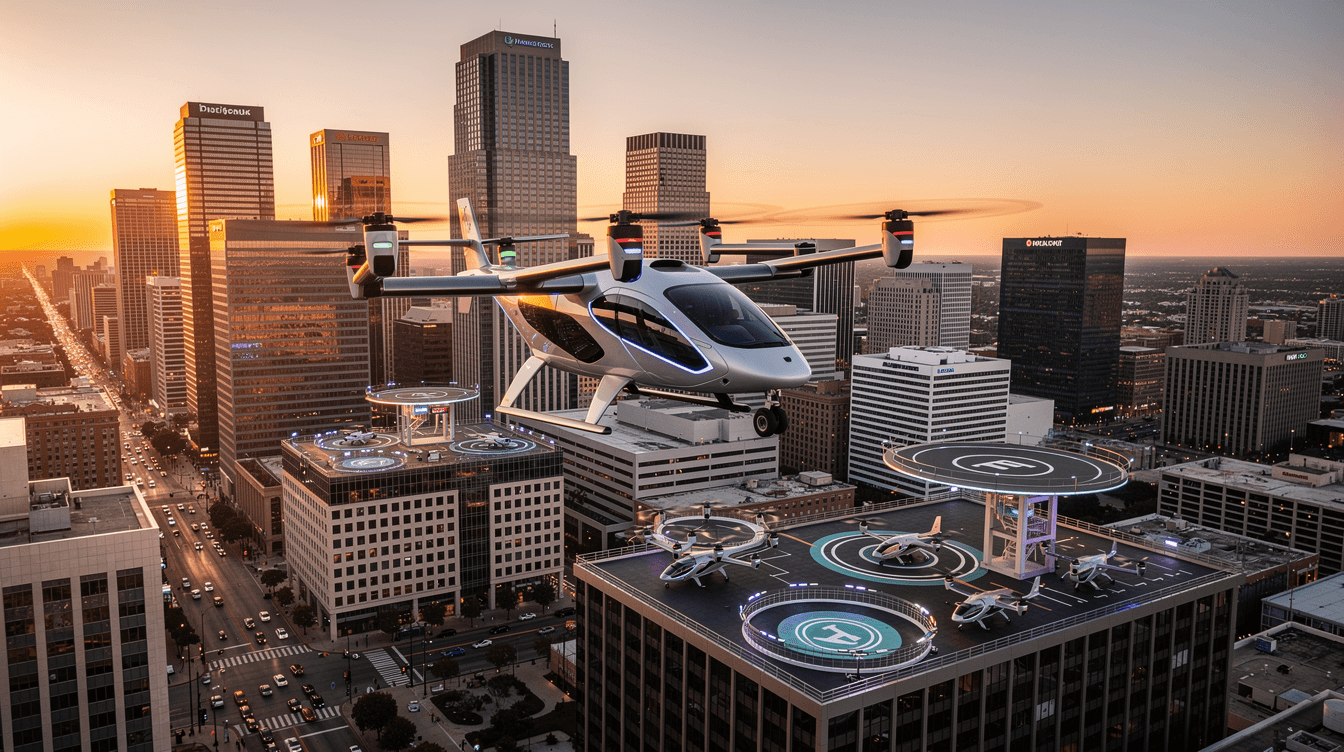 Imagem de capa: FAA Escolhe 8 Projetos para eVTOL no Espaço Aéreo