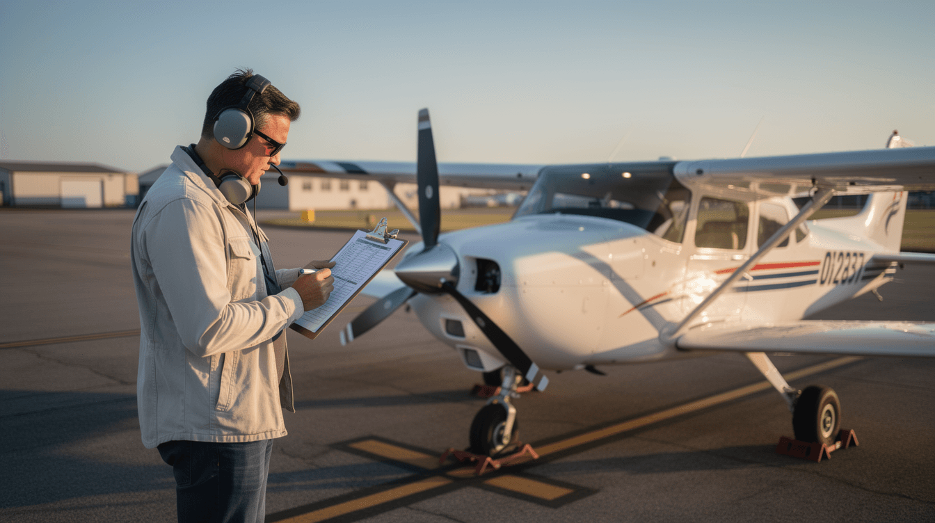 Imagem de capa: Checklist FAA NMS: O Que o Piloto BR Voando para EUA Precisa Verificar Hoje