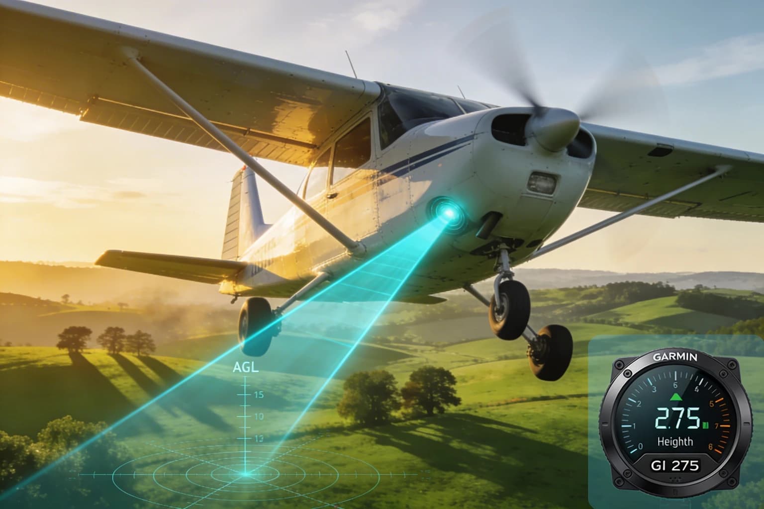 Imagem de capa: Garmin GHA 15: O Radar de Altura que Todo Piloto GA Deveria Conhecer
