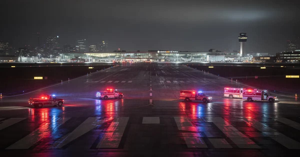 Imagem de capa: LaGuardia: Colisão Fatal entre CRJ-900 e Bombeiros