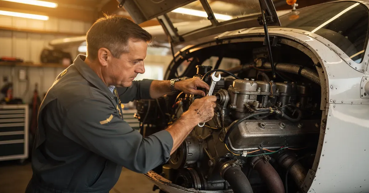 Imagem de capa: Manutenção DIY: O Que a ANAC Deixa Você Fazer