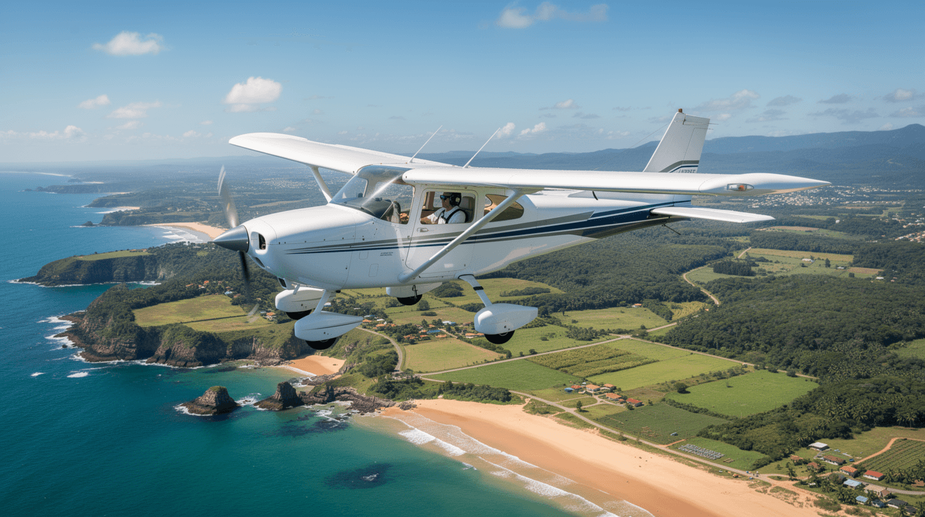 Imagem de capa: Primeiro Cross-Country Curto: Bate-Volta VFR