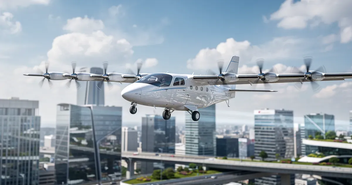 Imagem de capa: Propulsão Elétrica Distribuída: +50% de Sustentação