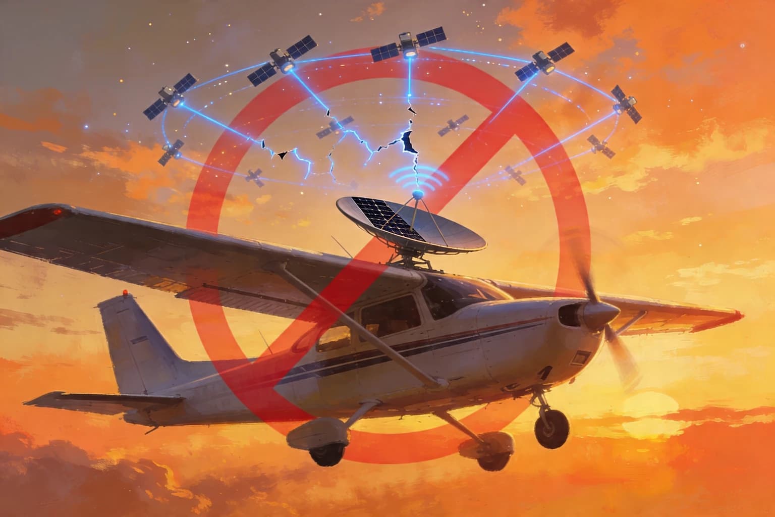 Imagem de capa: Starlink Cortou a Internet em Voo e Pilotos Estão em Pé de Guerra