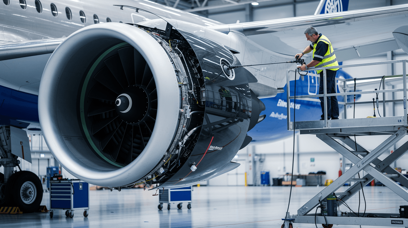 Imagem de capa: Trent 1000: AD por Trinca no Compressor do 787