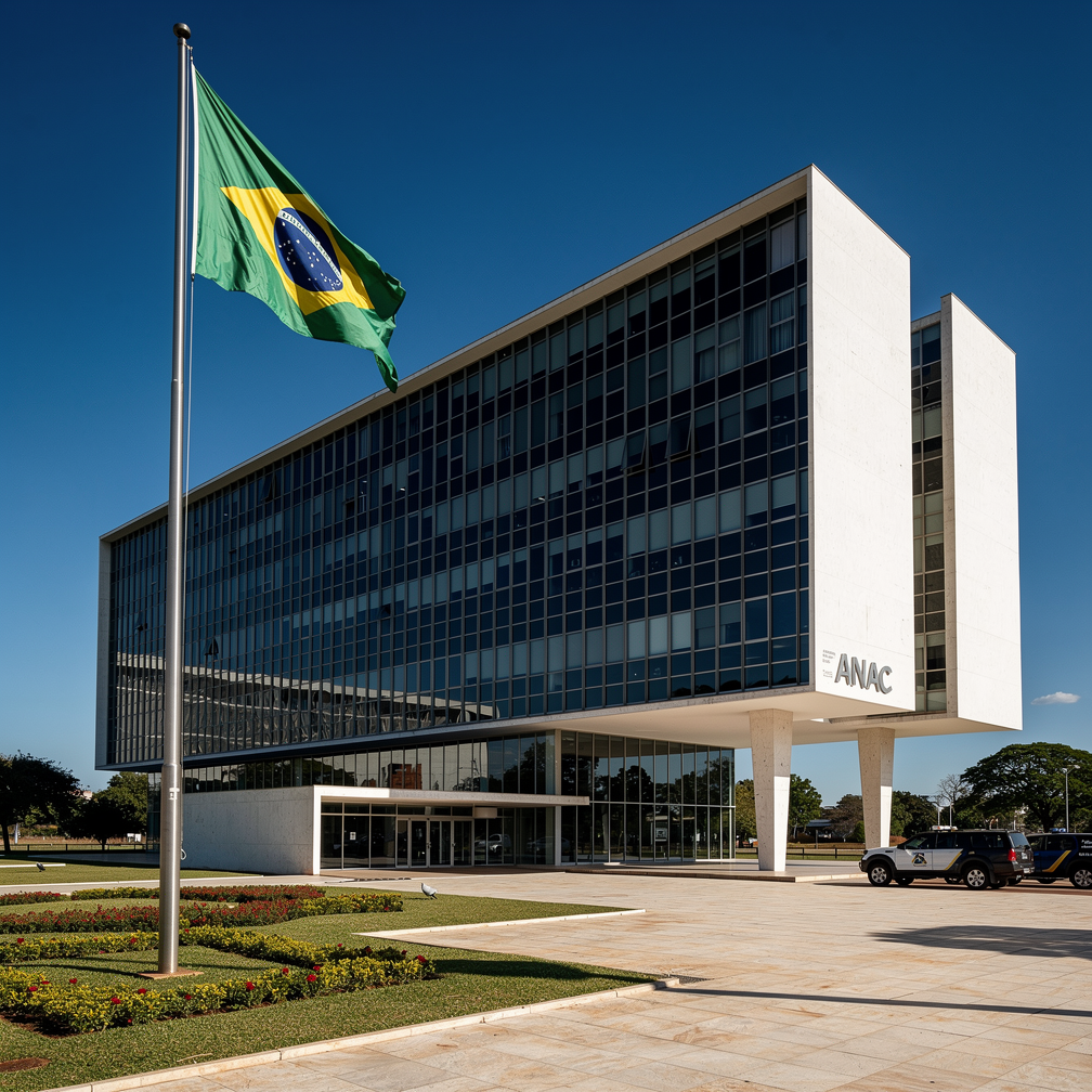 Sede da ANAC em Brasilia, regulamentacao da aviacao civil brasileira para passageiros indisciplinados